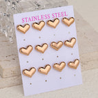 Love Ed101 / Rose Gold / 6 Pairs/Card