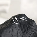 White Ear Hooks/1 Pair