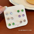 HE60 [8mm Straight Needle Style] Round Diamond Huazi Six-Piece Set