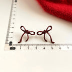 Painted Bow-Silver Needle
