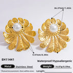 Eh11441 / Electroplating 18K Real Gold
