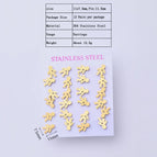 11x7.5mm / Boy / 12 Pairs/Package