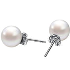 6mm (with glue plug) / 925 silver electroplated platinum