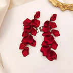 E224 Long Petals / 925 Silver