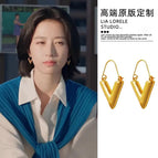 33# Ear Clip-Gold/1.3*1.1cm