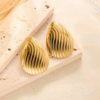 Ed019 Gold Stud Earrings