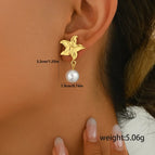 One Size / Gold / Starfish Pearl
