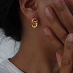 F789-Gold Earrings