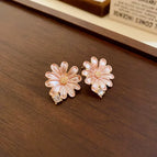 26# Silver Needle-Pink Flowers
