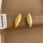 Long Water Drop Golden D12/3*1.2cm