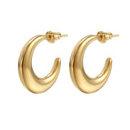 Crescent C- Shaped Gold