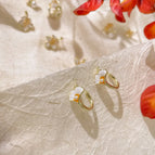 -18 Apricot Leaf Small C- Ring / Bulk, No Paper Jam, Send Matching Earplug