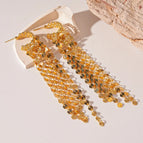 44#Silver Needle-Gold-Chain