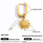 Eh11501-1 Piece / Electroplating 18K Real Gold