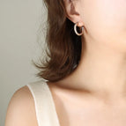 F310-Steel Earrings