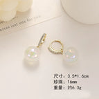 9 # Zircon earrings