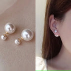 A two-piece easiest for match pearl earrings