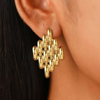 09 18K Real Gold Woven Wg0-098