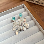 12#Silver Needle-Silver-Light Blue