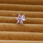 Silver Purple Diamond 1 Piece