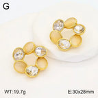 30*28mm / Beige / 1 Pair/Package