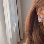 Purple Ear Clip