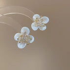 30# Silver Needle-Golden-Blue Flowers