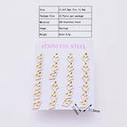 11.5x7.5mm / Diamond / 12 Pairs/Package