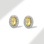 Golden [November] White Gold Color / 925 Silver