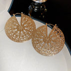 20# Ear Clip-Golden Hollow round