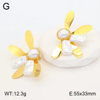 55 * 33mm / Gold / 1 Pair/Package