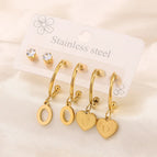 O Letter 3 Pairs Set