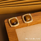 13# Melard Earrings (S925 Silver Stud) Pair