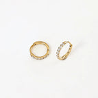 1.6 * 8mm Gold (a Pair)