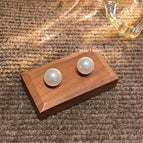 5# Pearl Stud Earrings-14mm