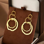 Gold / Circle-shaped