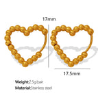 Eh276 Gold Earrings