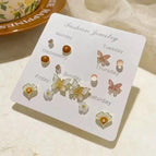 -23 Golden Apricot Quicksand 7 Pairs / Bulk, No Paper Jam, Send Matching Earplug