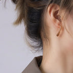 Rose Gold Big Ear Stud Pairs