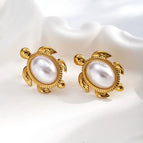 Needle Thickness: 0.8mm / B Earrings (size Approx.: 17.9×24.8mm) / 1 Pair/Package