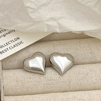 27# Love Heart Stud Earrings