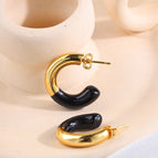 One Size / Multicolor / Black Dripping Oil