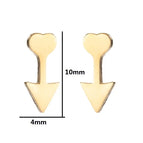 Heart Arrow Gold