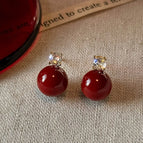 26#Silver Needle-Red-Zircon