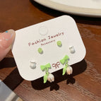Sde2 Tulip Eardrops Stud Earrings Suit