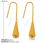 Eh571 Gold Earrings