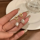 29# ring pearl earrings