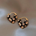 40# Ear Clip-Red Heart