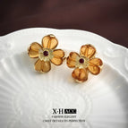 30 # Earrings - Vintage Flowers