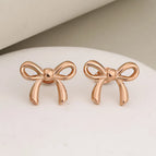 Bow 59 / Rose Gold / 1 Pair/bag
